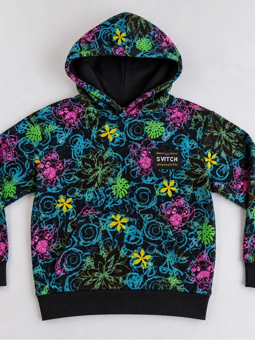 Disney Space traveler Stitch Hoodie size YL (11/12)